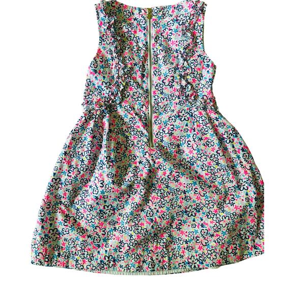 Lilly Pulitzer Amia Ditsy Floral “Fun Sun Repeat” Dress Size 8 EUC - Picture 2 of 3